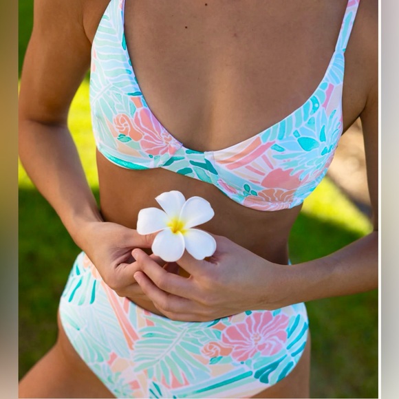 NEW! Kenny Flowers The Hawaii High Waist Bikini Bottom SZ XS, M, L - Picture 5 of 16